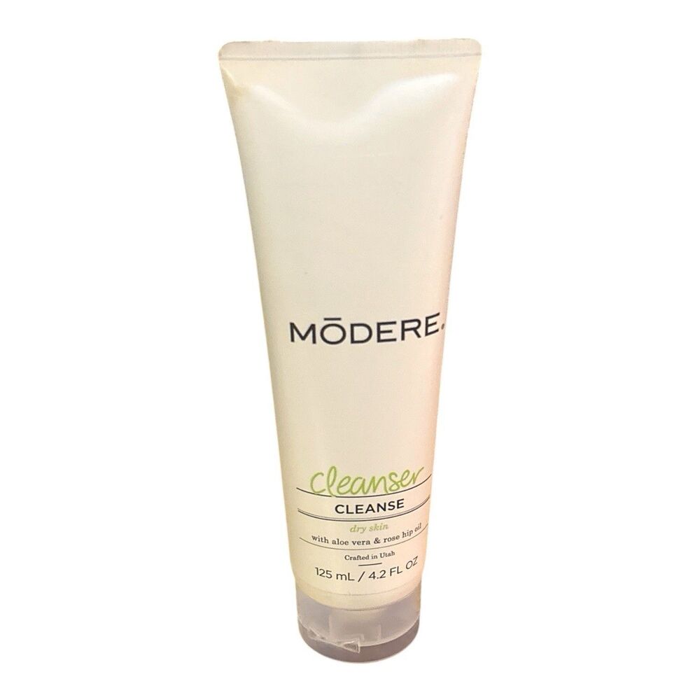 NEW Modere Cleanser For Dry Skin 4.2oz With Aloe Vera & Rose Hip Oil Exp 7/23